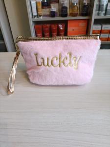 NECESER  PELUCHE LUCKLY ROSA
